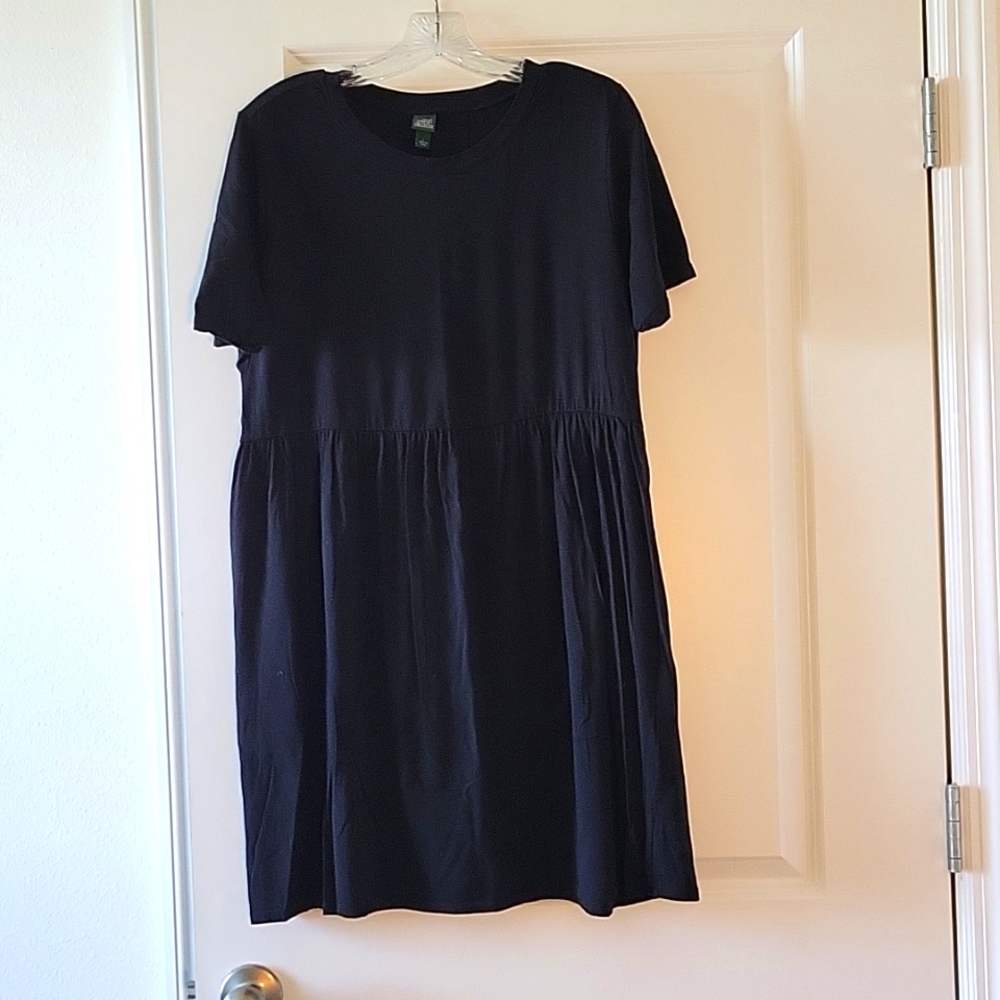 Wild Fable cotton and rayon black dress size L
